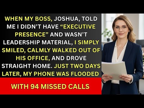 My Boss Said I Wasn't Qualified—Two Days Later I Had 94 Missed Calls