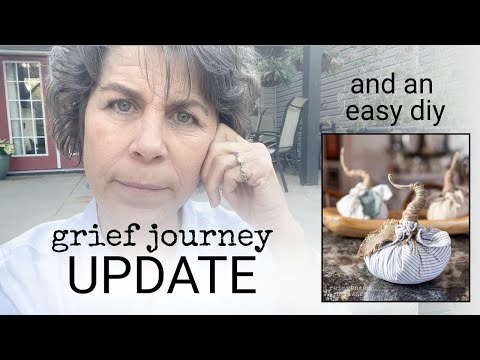 🍁 🎃 DIY Fabric Napkin Pumpkins (Super Easy!) + Grief Journey Update