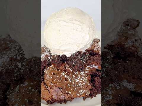 Viral Ina Garten’s Brownie Pudding!  #brownie #browniepudding #viralrecipe #dessertrecipe #inagarten