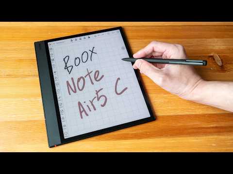 Boox Note Air5 C (review): Minor update + good accessories
