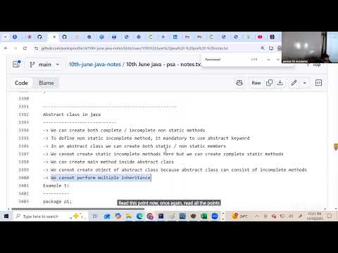 12th Nov batch -Core Java Day 18