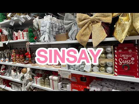 НОВОРІЧНИЙ ДЕКОР У SINSAY #сінсей #ціни #ціна 