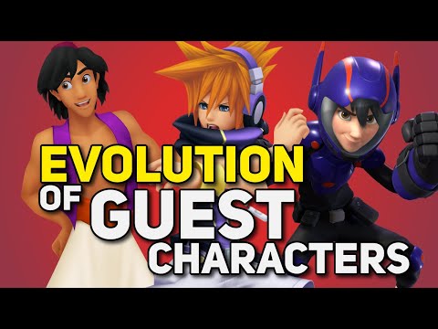 Evolution of Kingdom Hearts Guest Characters