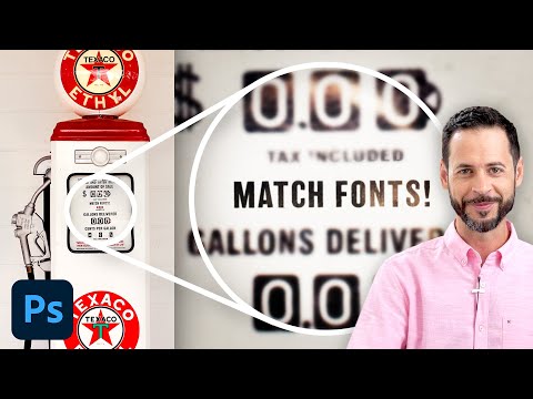 How to Match Fonts from Images in Photoshop