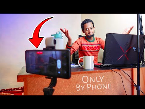 ለጀማሪዎች!! ቪድዮ እንዴት በስልክ ብቻ እንደሚሰራ ላሳያችሁ || Making Cinematic Video For Beginners(Step By Step)