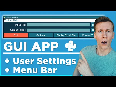 Create an advanced GUI app with PySimpleGUI (Full Tutorial)