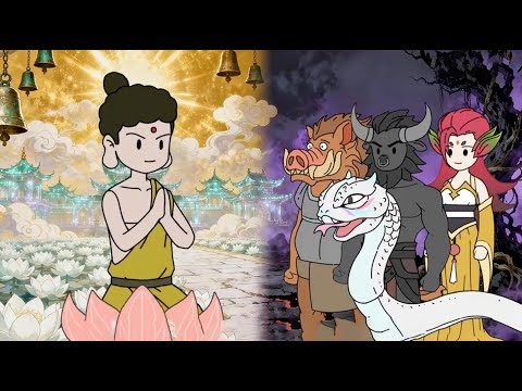 我是五指山下的一条小白蛇，陪了猴子500年！