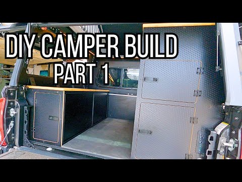 How to build a DIY Truck Camper Interior- Part 1 | TOYOTA TACOMA