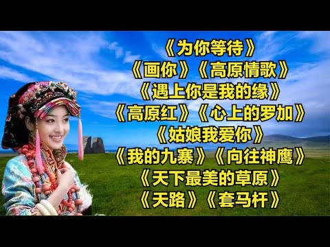 草原风情.为你等待..画你..高原情歌..遇上你是我的缘..高原红.