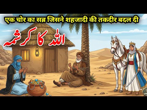 Ek Chor Ka Sabr Jisne Shehzadi Ki Taqdeer Badal Di | Emotional Islamic Story #moralislamicstory | 