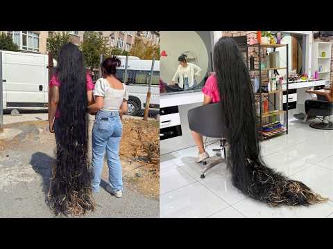 Hair 2.5 METERS LONG! Homeless Woman's Amazing Transformation