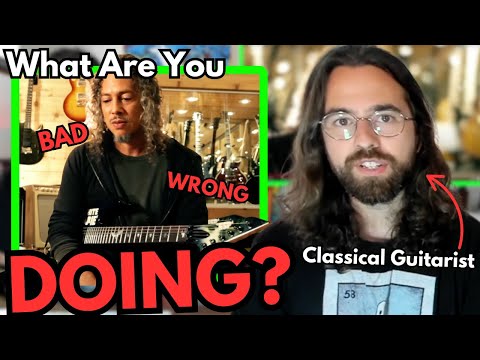 Kirk Hammett "Shreds" In Guitar Center