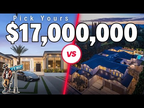 $17M Dream Home Showdown: Which Encino Mansion Will Win?