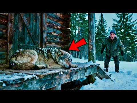 ОН ВЕРНУЛСЯ ДОМОЙ — И ПРЯМО НА ПОРОГЕ ЕГО ЖДАЛА РАНЕНАЯ ВОЛЧИЦА… ТО, ЧТО ПРОИЗОШЛО ДАЛЬШЕ, ПОТРЯСЛО!
