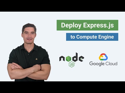 Deploy Dockerized Node/Express to Compute Engine (with Load Balancer and SSL termination)