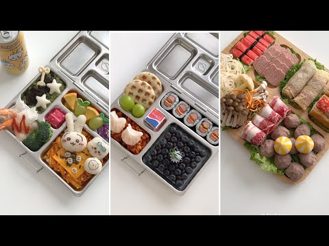 AsmrCooking My Bentobox & Fun Food Ideas｜Cute & Creative Meal Collection (Ep. 9) 🍱 ✨ #asmrvideo