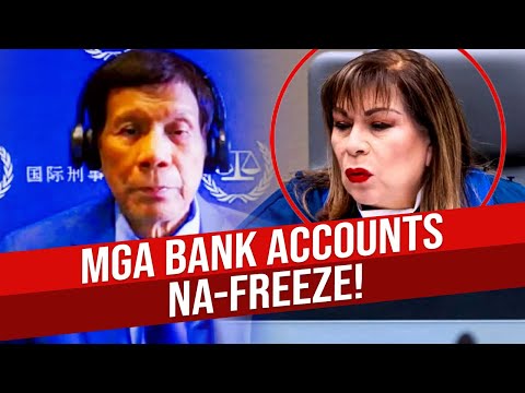 MGA BANK ACCOUNT NG ICC JUDGE NA NAGBASURA SA INTERIM RELEASE NI FPRRD, NA FREEZE!