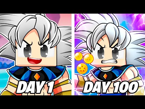 I Played Minecraft Dragon Block C As GOD OF DESTRUCTION For 100 DAYS… This Is What Happened