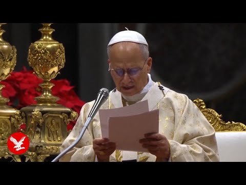 Pope Leo condemns suffering in Gaza in first Christmas sermon