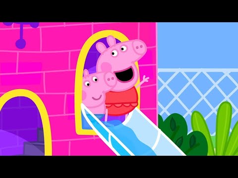 Peppa Pigs Water Park Adventure 🐷 💦 Playtime With Peppa | Cartoon for Kids