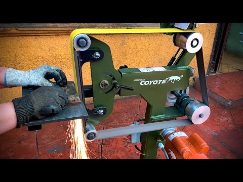 Fabricación de Lijadora de Banda 2 X 72 de Velocidad Variable || Making Belt Grinder 2"x 72"