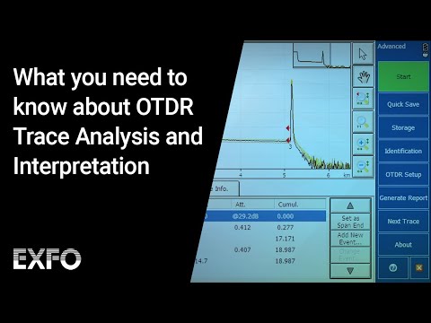 What you need to know about OTDR Trace Analysis and Interpretation | Educational