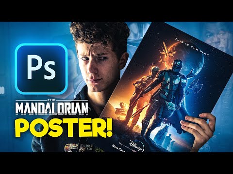 Making My Own Mandalorian Season 2 Poster With Photoshop!