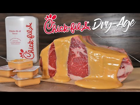 I DRY-AGED steaks in Chick-fil-A Sauce and this happened!