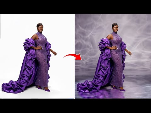 Learn Photoshop Fast – Change & Manipulate Your Photo Studio Background Easily