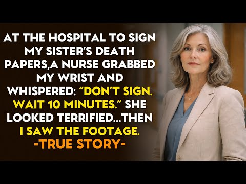 HER TRUE STORY 👵💔“Don’t Sign Anything… Please Trust Me,” the Nurse Whispered — Then I Discovered
