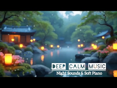 Soft Night Piano Music to Calm the Mind & Ease Stress | Peaceful Ambience