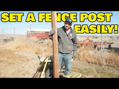 Easily Set Sturdy Fence Posts EVERY TIME