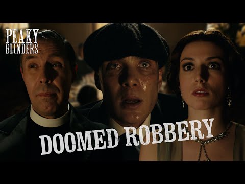 Tommy Realises the Robbery is Doomed | Peaky Blinders