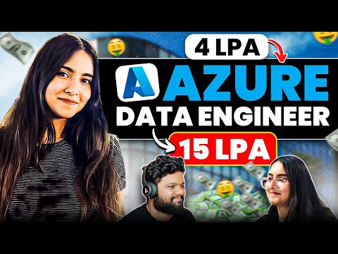 4 LPA to 15 LPA 🤑 AZURE DATA Engineer Journey 🚀 All Secrets & Guide Revealed