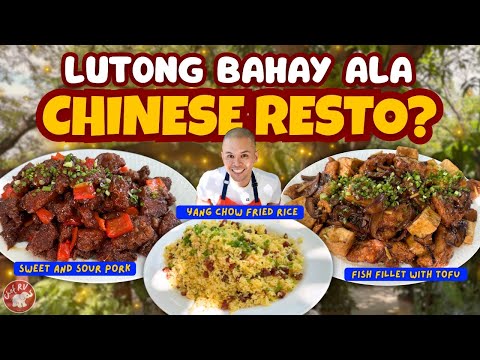 CHINESE RESTO DISHES AT HOME? MADALI LANG!