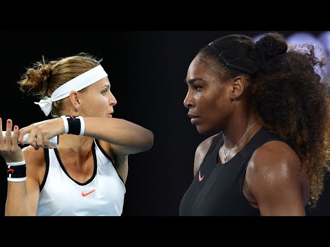 Serena Williams vs Lucie Safarova | 2017 AO R2 | Highlights