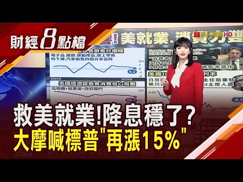 都怪聯準會？美就業.消費力警報狂響 自家人也不挺喊快降息... 美股牛市還有？大摩:標普將上看7800點｜【財經8點檔】20251126｜非凡新聞｜主播 許娸雯