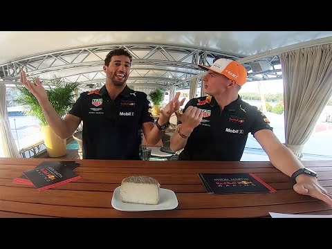 Do Max Verstappen and Daniel Ricciardo know their CHEESE? 🧀