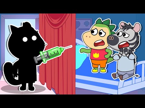 😰Spike’s Night at the Hospital?! 🏥🛏️Fun Adventure🔥Fire Spike Kids Stories