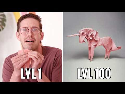We Tried 100 Levels Of Origami