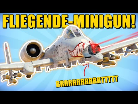 Eine Fliegende Minigun!