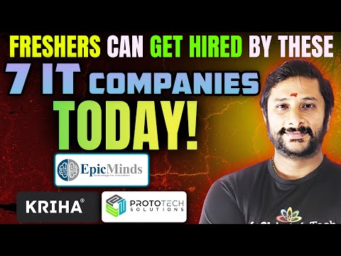Multiple IT Companies Hiring for Freshers |Fresher Job Vacancies in India - kaashiv infotech reviews