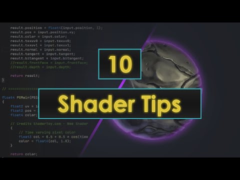 10 shader tips you’d wish you knew sooner