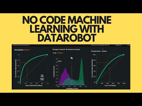 DataRobot Tutorial For Beginners | No Code Machine Learning