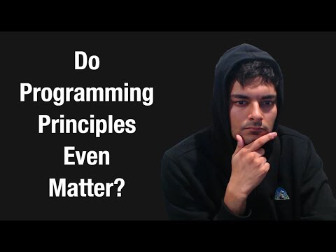 Programming Principles they don't Teach you in School | Reaction