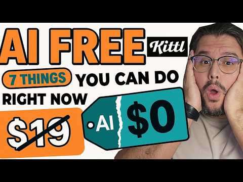 Kittl Just Made AI FREE  - 7 Things You Can Do Right Now final