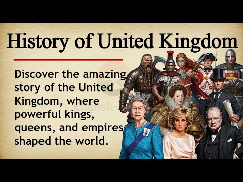 History of the United Kingdom || 🇬🇧👑 Learn English Through Story Level 3 || Graded Reader 🎧