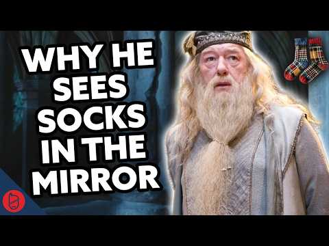 Why Dumbledore REALLY Says He See Socks In The Mirror | Harry Potter Theory