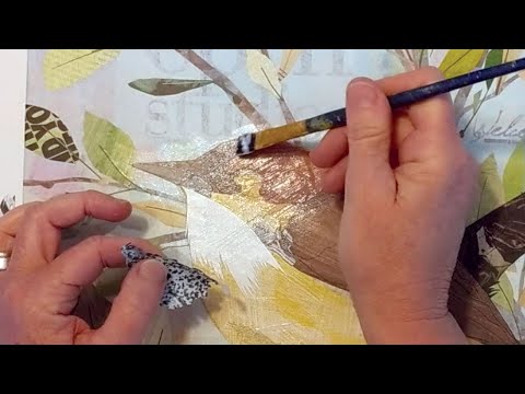 Collage Demo with Judy Verhoeven