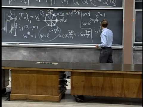 26. Complex Matrices; Fast Fourier Transform